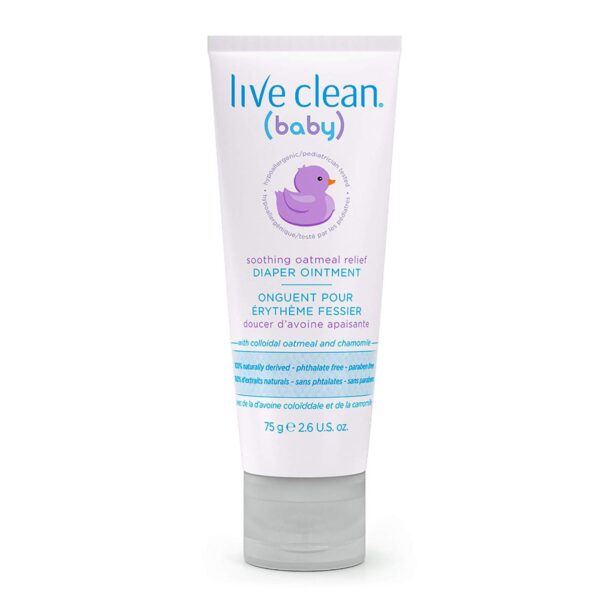Soothing Oatmeal Diaper Ointment-Live Clean
