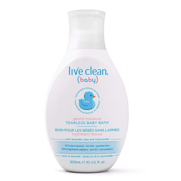 Baby Bath Moisturizing 300ml-Live Clean