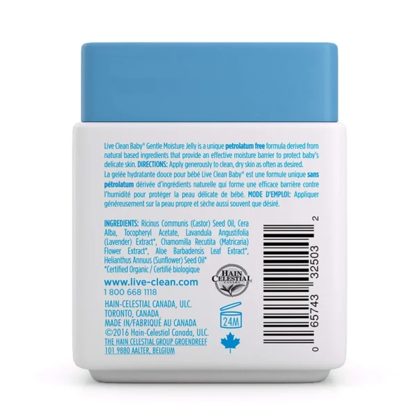 Non Petroleum Moisture Jelly 120 g-Live Clean