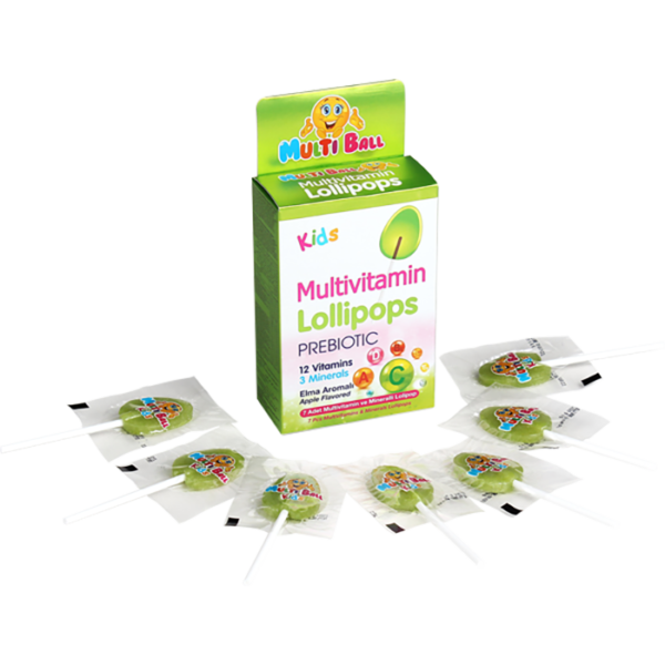 Kids Multivitamin Lollipop + Prebiotics